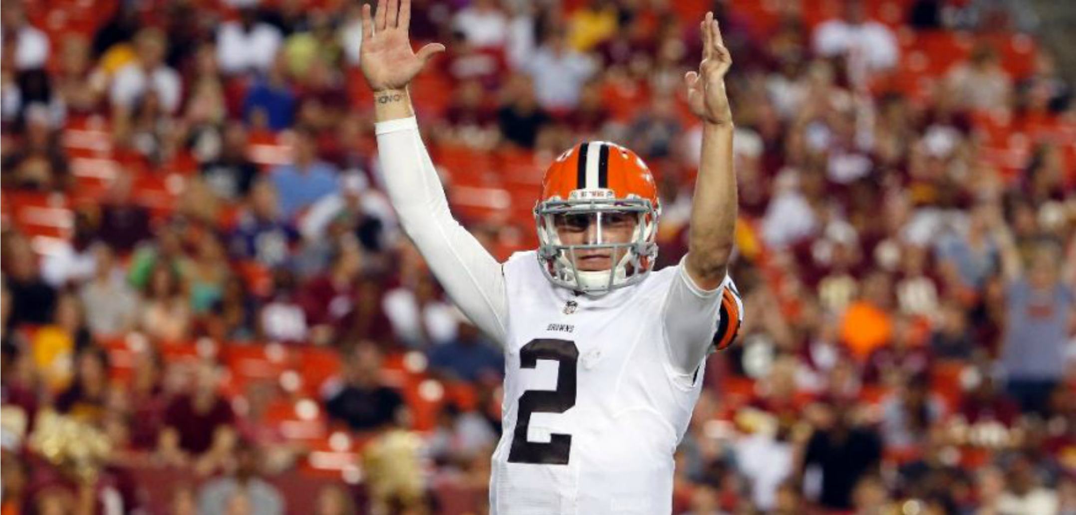 Pettine Suggests Johnny Manziel's 'Middle Finger' Will Play Role in QB Decision
