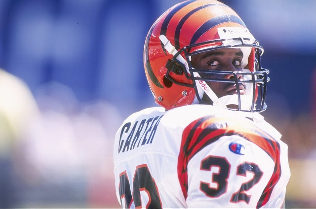 Bengals running back Ki-Jana Carter