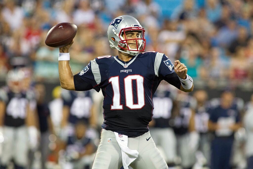 Patriots quarterback Jimmy Garoppolo? 