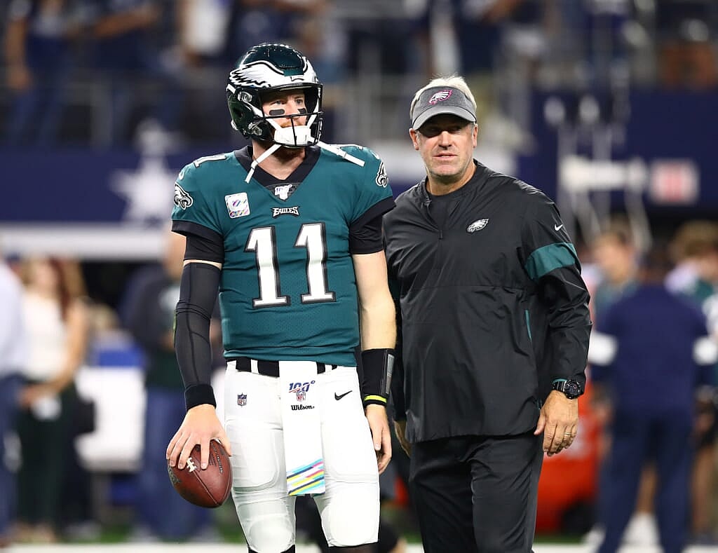 Eagles decision to bench Carson Wentz