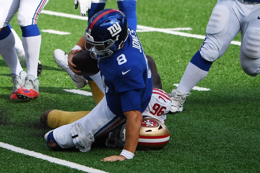 New York Giants QB Daniel Jones turned in another poor performance in Week 3