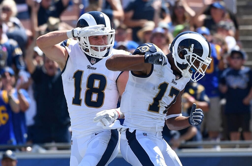 NFL wide receiver rankings: Cooper Kupp and Robert Woods