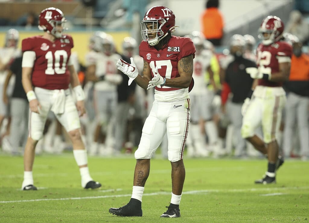 New England Patriots draft picks: Jaylen Waddle, WR, Alabama