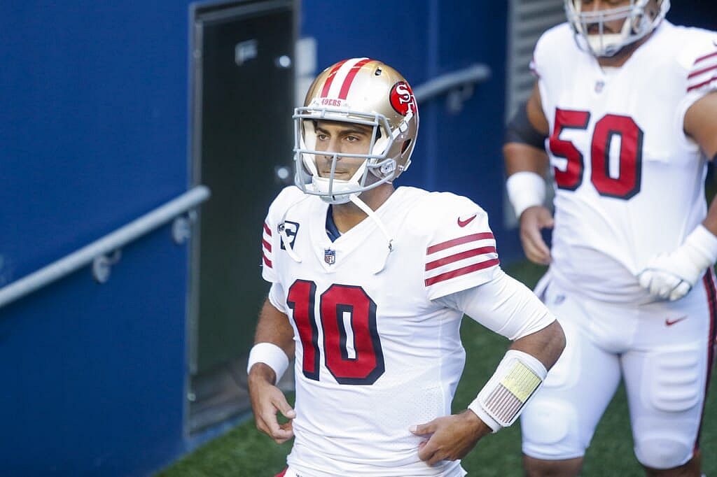 NFL trades: Carolina Panthers trade for Jimmy Garoppolo