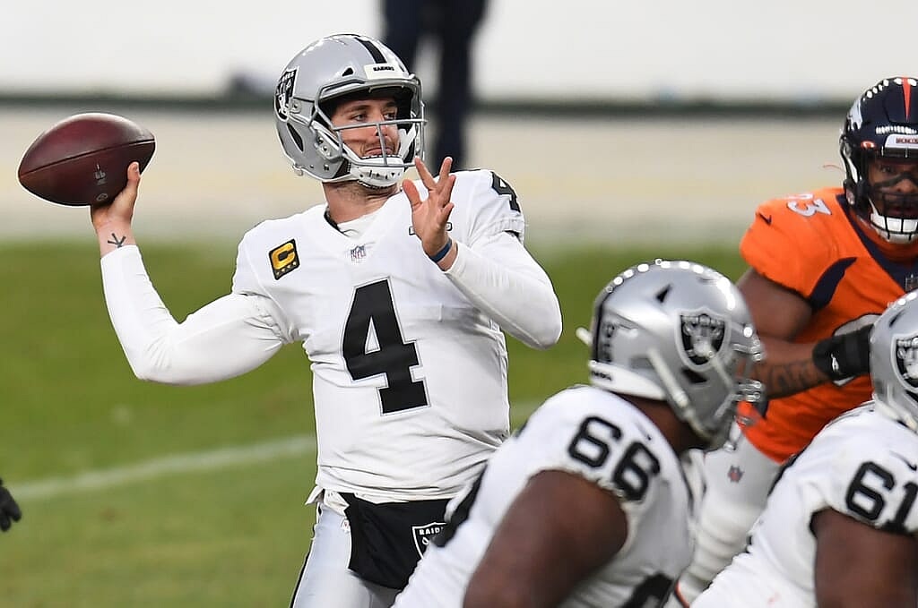 Green Bay Packers trade for Derek Carr.
