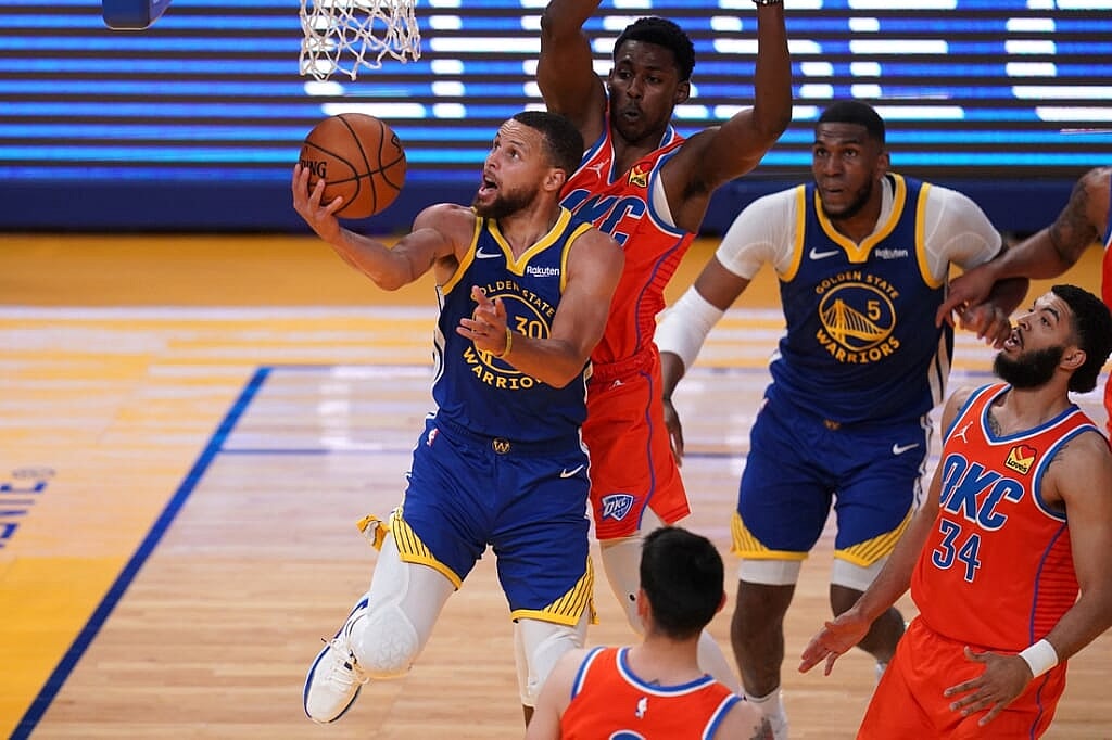 NBA leading scorer, Stephen Curry