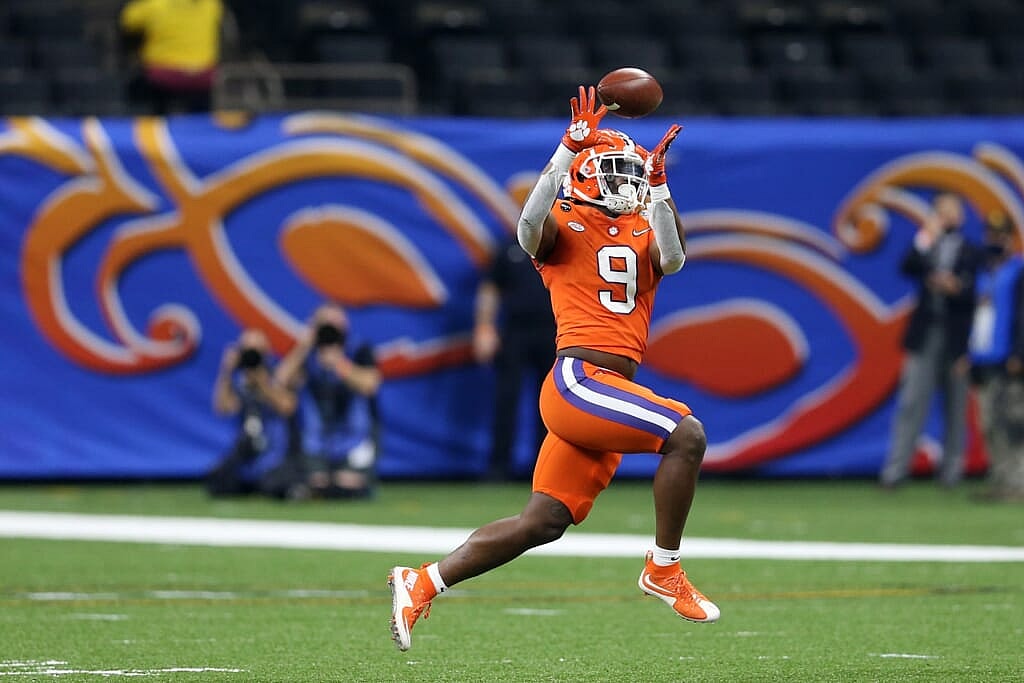 Travis Etienne's skill set suggests he can shine at receiver