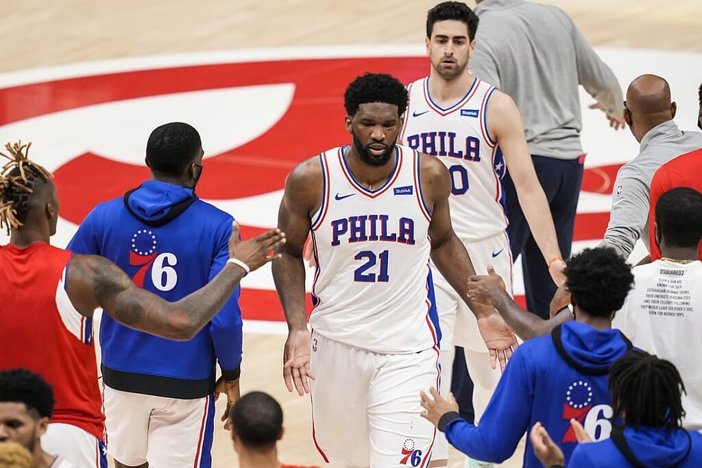 Philadelphia 76ers' Joel Embiid