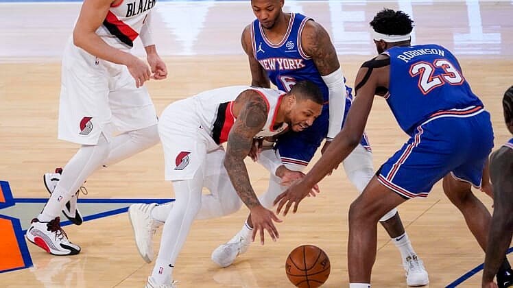 damian lillard trade scenarios to the new york knicks