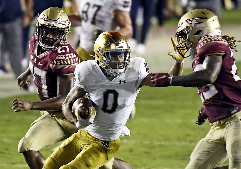 Notre Dame's sluggish start in Week 1 had to play a factor