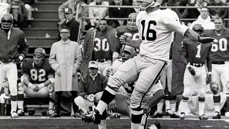 best nfl kickers all-time: george blanda