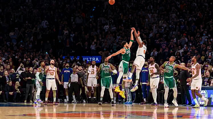 NBA: Boston Celtics at New York Knicks