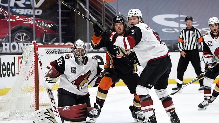 NHL: Arizona Coyotes at Anaheim Ducks