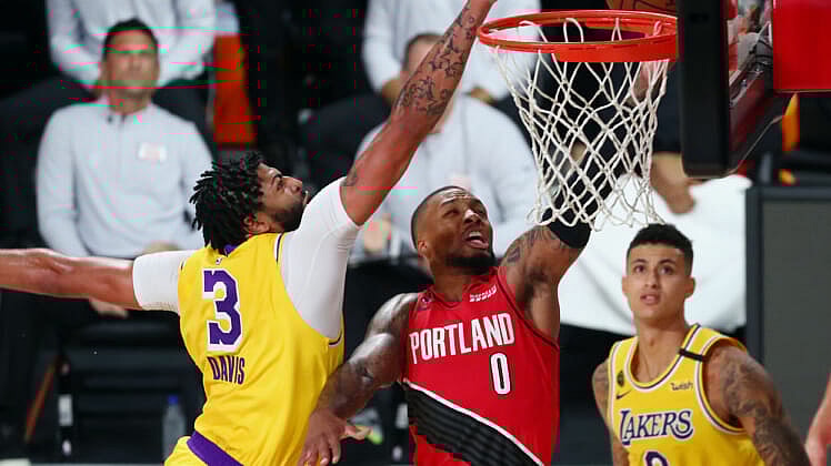 NBA: Playoffs-Portland Trail Blazers at Los Angeles Lakers