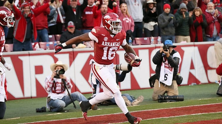 NCAA Football: Missouri at Arkansas