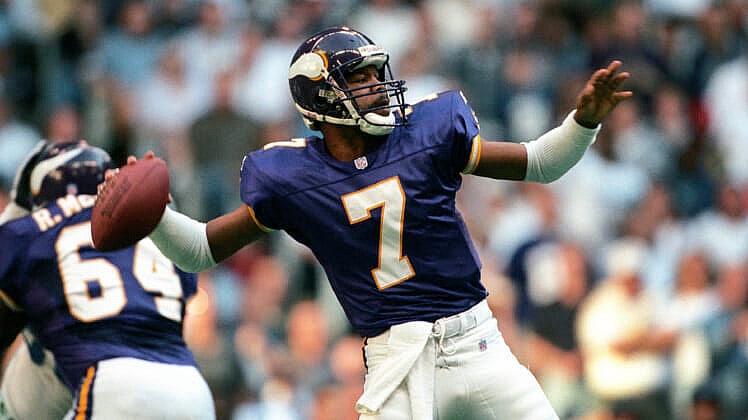 longest football throws ever, randall cunningham