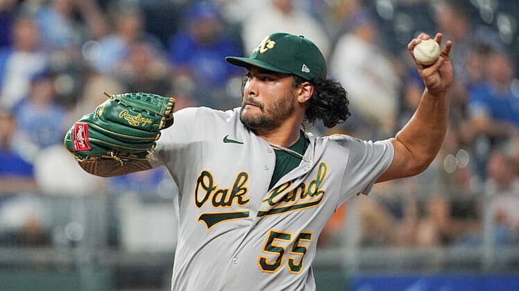 MLB: Oakland Athletics at Kansas City Royals