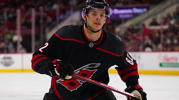 NHL: Columbus Blue Jackets at Carolina Hurricanes