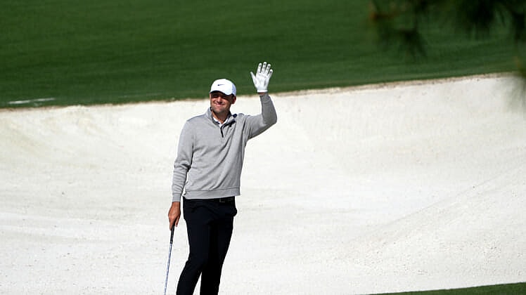 Golf: Masters Tournament - Practice Round