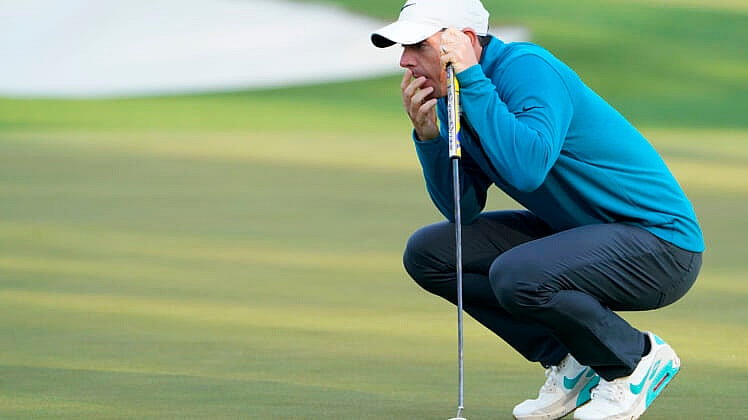 Golf: Masters Tournament - Practice Round