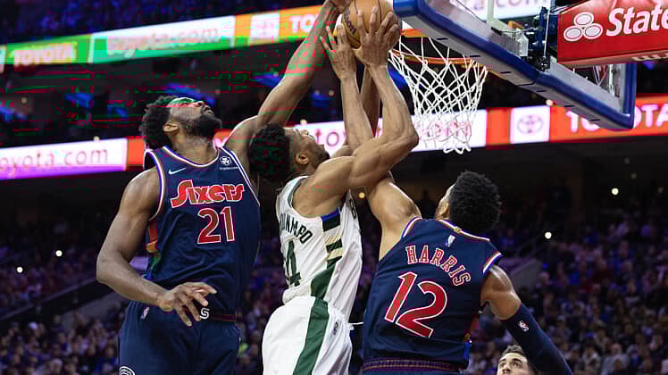 NBA: Milwaukee Bucks at Philadelphia 76ers