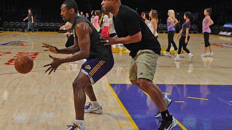 NBA: Playoffs-Denver Nuggets at Los Angeles Lakers