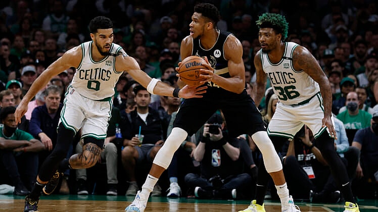 NBA: Playoffs-Milwaukee Bucks at Boston Celtics