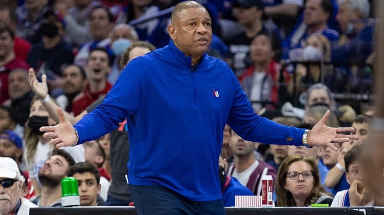 NBA: Playoffs-Toronto Raptors at Philadelphia 76ers