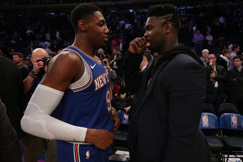 zion williamson, new york knicks