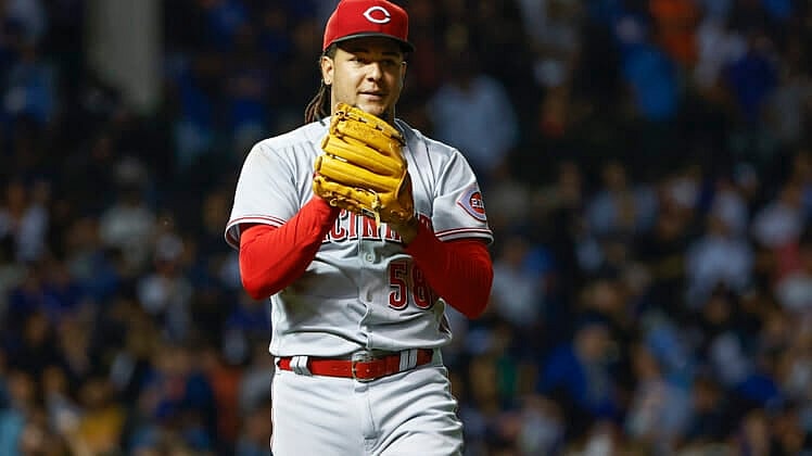 MLB: Cincinnati Reds at Chicago Cubs