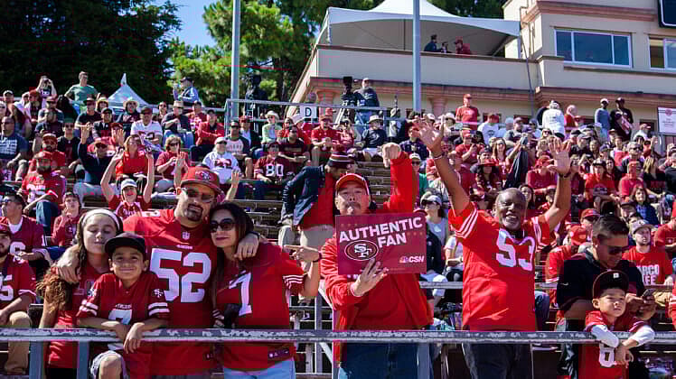 san francisco 49ers training camp