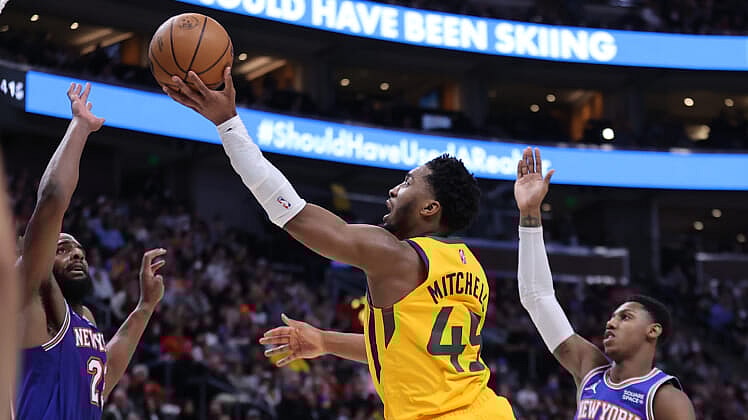 NBA: New York Knicks at Utah Jazz