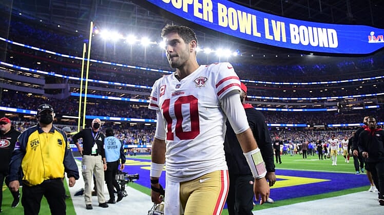 nfl training camp cut: jimmy garoppolo