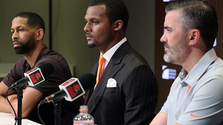 nfl training camps: deshaun watson, cleveland browns