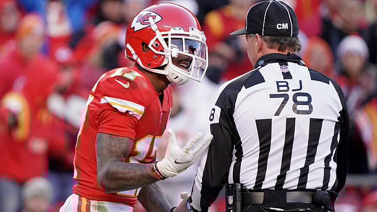 nfl training camps: mecole hardman, kansas city chiefs