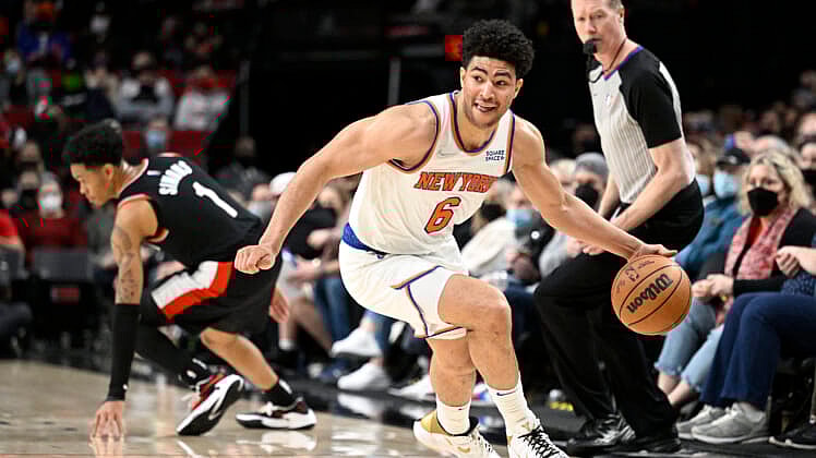 NBA: New York Knicks at Portland Trail Blazers