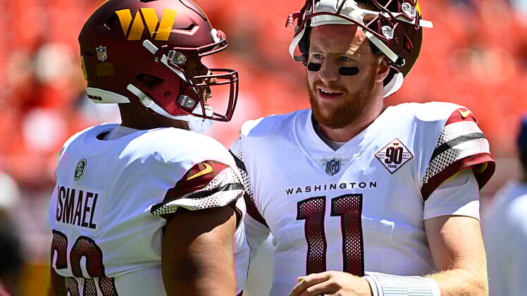 carson wentz, washington commanders