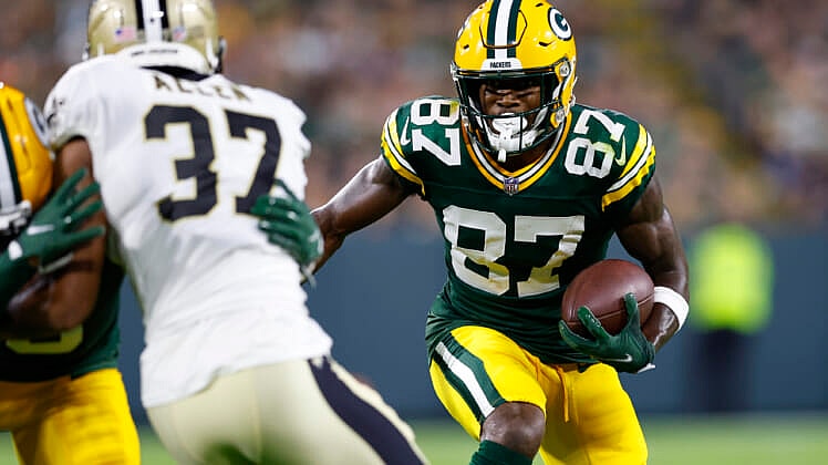 green bay packers wide receiver romeo doubs