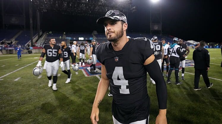 nfl 100: derek carr, las vegas raiders