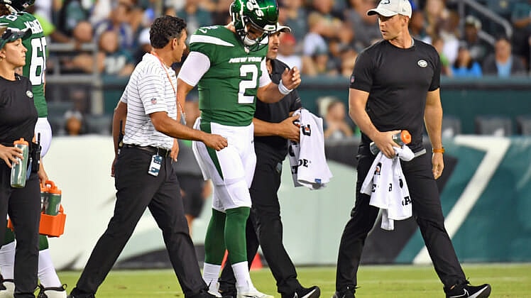 nfl preseason: zach wilson injury