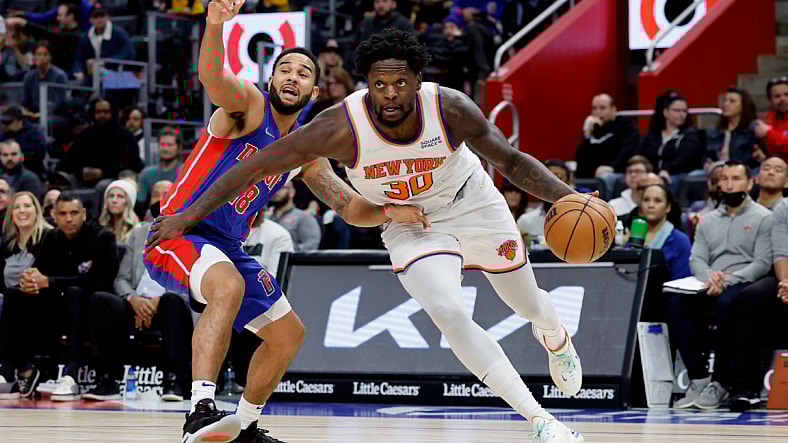 NBA: New York Knicks at Detroit Pistons