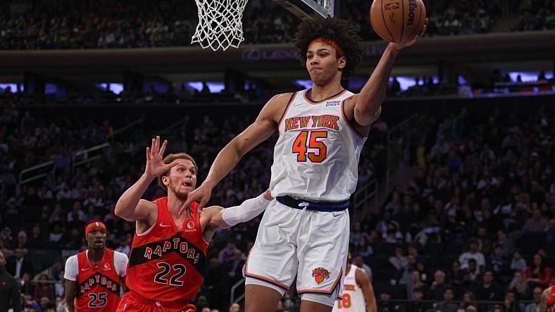 NBA: Toronto Raptors at New York Knicks