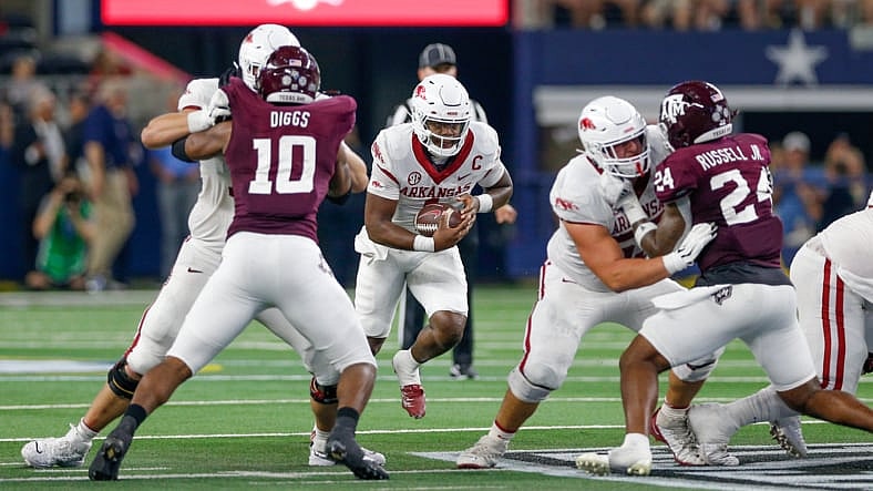 NCAA Football: Arkansas at Texas A&M