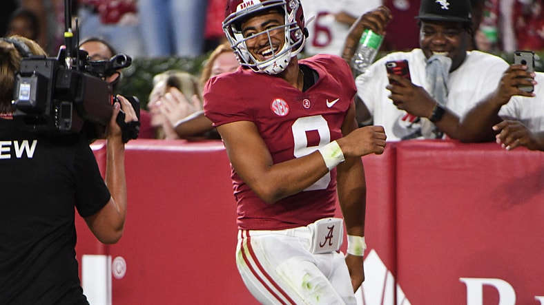 NCAA Football: Utah State at Alabama