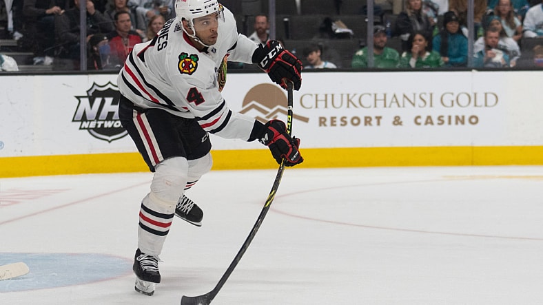 NHL: Chicago Blackhawks at San Jose Sharks