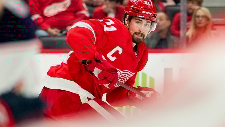 NHL: Columbus Blue Jackets at Detroit Red Wings