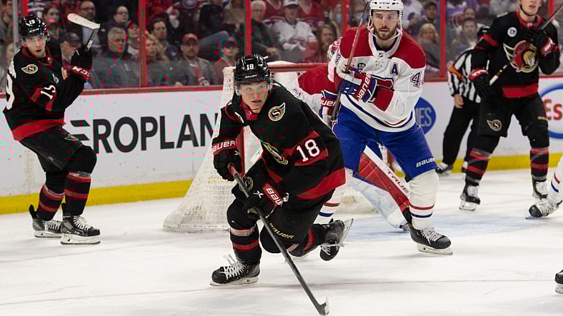 NHL: Montreal Canadiens at Ottawa Senators