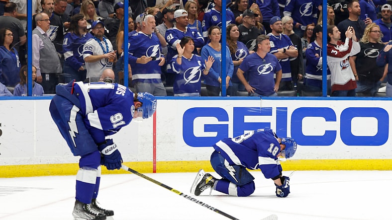 NHL: Stanley Cup Playoffs-Colorado Avalanche at Tampa Bay Lightning