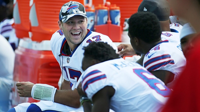 buffalo bills at los angeles rams: josh allen