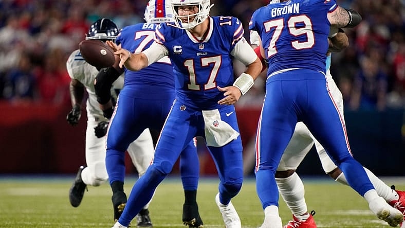 tennessee titans at buffalo bills: josh allen